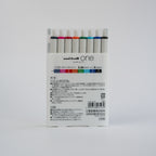 MITSUBISHI PENCIL uni-ball one – Set de stylos gel – 0,38 mm (8 couleurs)