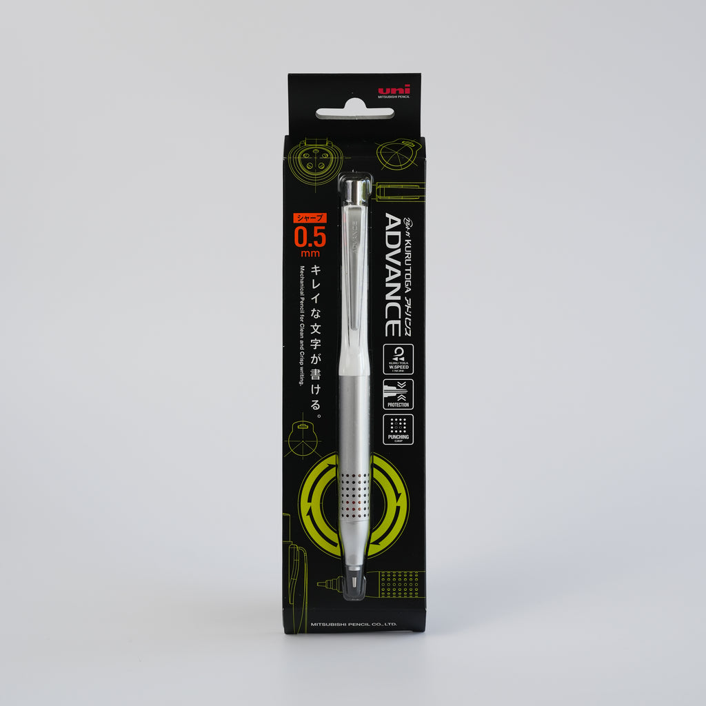 MITSUBISHI PENCIL Kuru Toga Advance Upgrade Mechanical Pencil – 0.5 mm