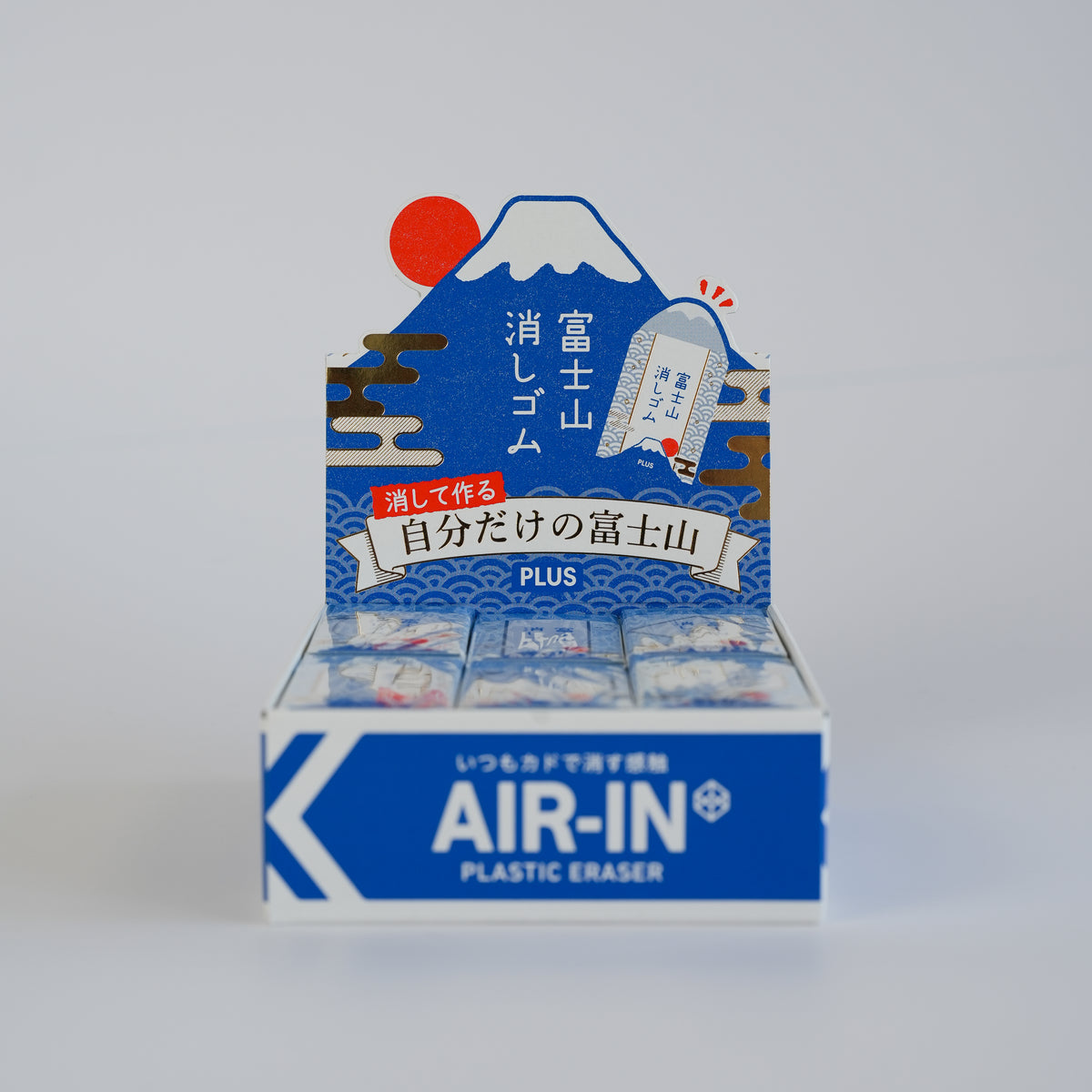 PLUS Air-In Mt. Fuji Eraser
