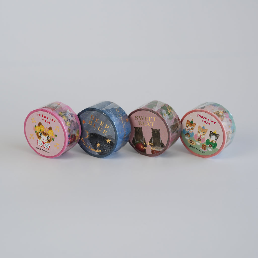 HYOGENSHA cozyca products Foil-Stamped Washi Tape