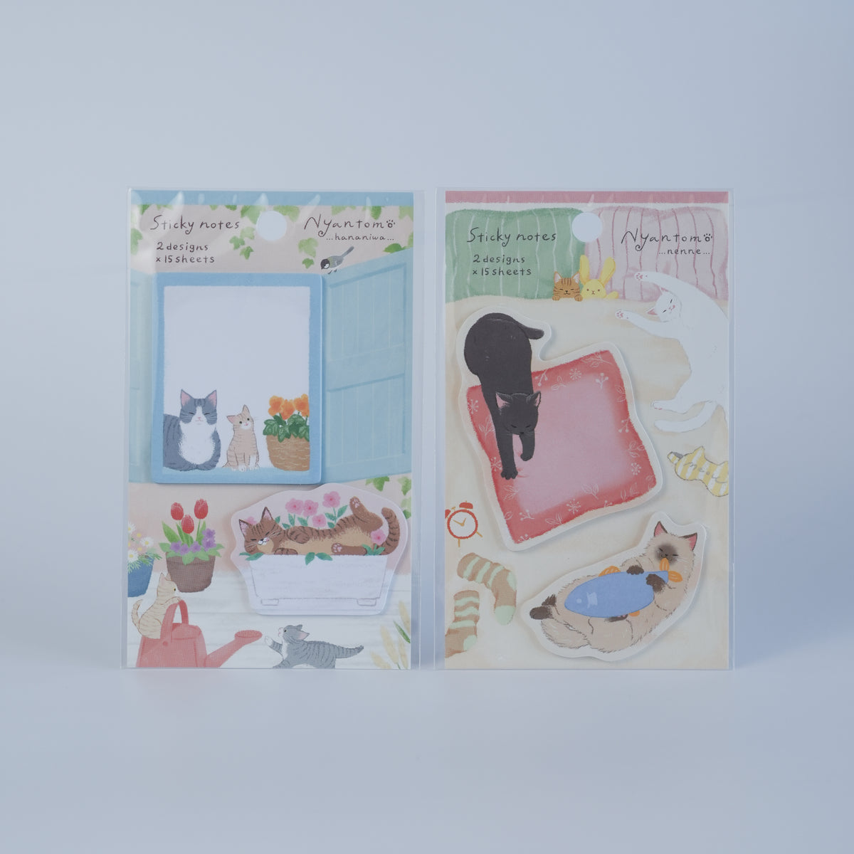 NB CO., LTD. Nyan Tomo Sticky Notes Fusen