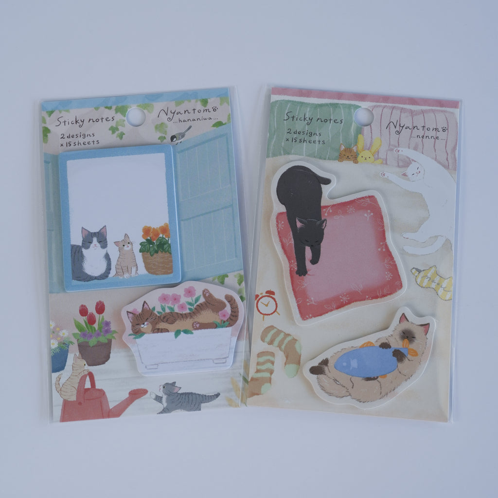 NB CO., LTD. Nyan Tomo Sticky Notes Fusen