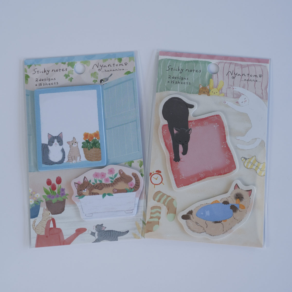 NB CO., LTD. Nyan Tomo Sticky Notes Fusen