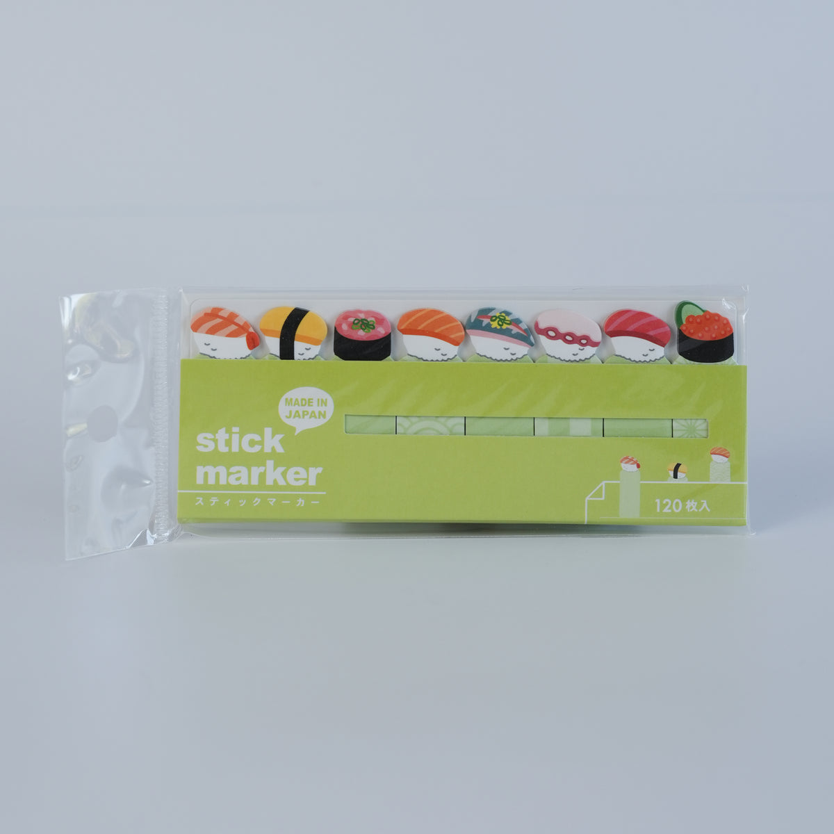 KITERA Stick Marker Sticky Notes – Sushi Design