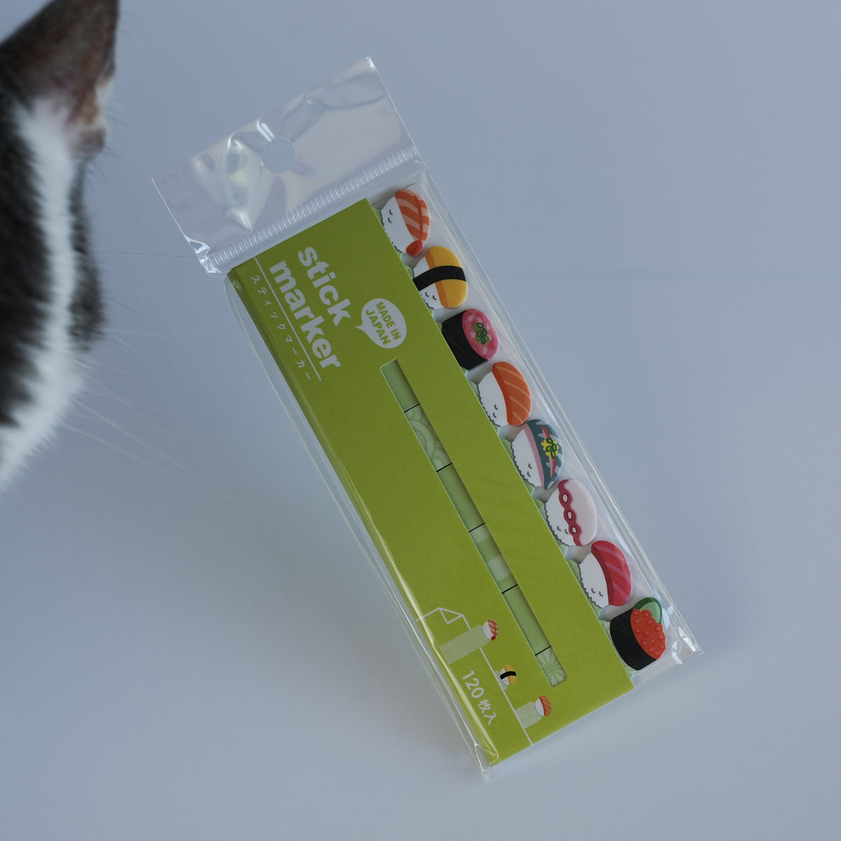 KITERA Stick Marker Sticky Notes – Sushi Design