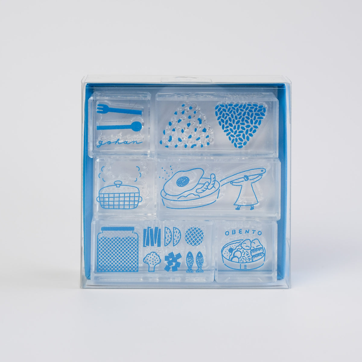 KINGJIM KORI JIRUSHI Stamp Set – Set of 6
