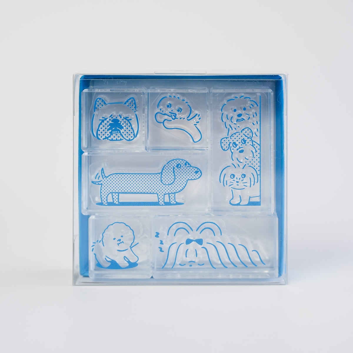 KINGJIM KORI JIRUSHI Stamp Set – Set of 6