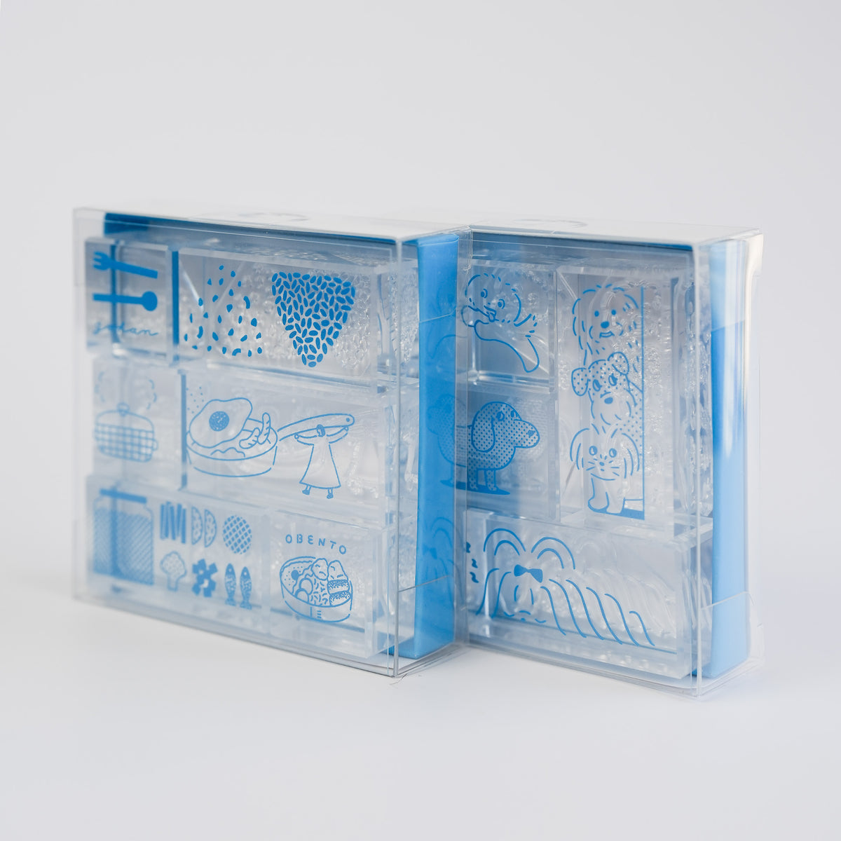 KINGJIM KORI JIRUSHI Stamp Set – Set of 6